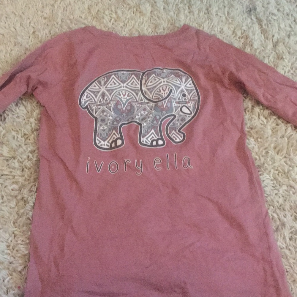 IVORY ELLA LONG SLEEVE SHIRT